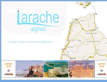 Tablet Screenshot of larache-alghad.com